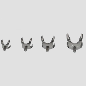 F136 titanium threaded claw stud settings for DIY body piercing jewelry accessories