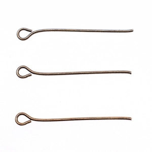 200 pièces de clous à œil en bronze pour la fabrication de bijoux artisanaux