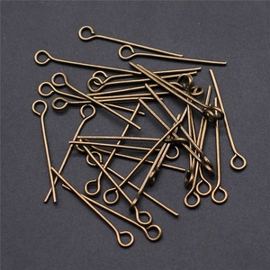 Lot de clous à œil 9 en bronze antique pour la fabrication de bijoux DIY créatifs