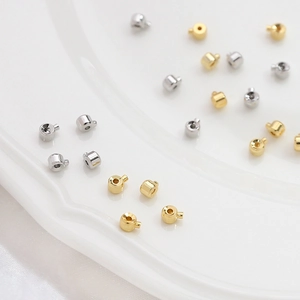 Chiusure per gioielli placcate oro 14K e argento per creazione collane fai-da-te