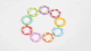 Anneaux à ressort en alliage style bambou pour porte-clés DIY et bijoux de sac