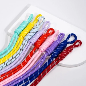 Bunte geflochtene Nylon-Seilanhänger für Taschen und Schlüsselanhänger in neun Farben