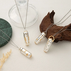 Collar de Relicario de Cobre Vintage Colgante de Cápsula Corazón Abrible Patrón Estrella Luna Joyas de Strass Colorido Unisex