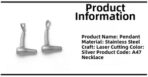 Détail macro des pendentifs sèche-cheveux en acier inoxydable poli découpés au laser
