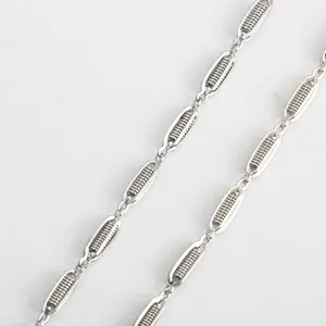 Gedetailleerd overzicht van 4mm roestvrijstalen lantaarnketting voor Boeddha hangers