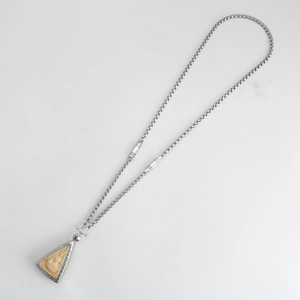 Stainless Steel Thai Amulet Box Chain Only (Without Pendant) Silver Long Necklace With S-Hook For Men Women Religious Jewelry