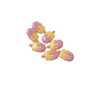 Schattige cartoon ijs acryl kralen voor DIY mobiele kettingen en sieraden maken