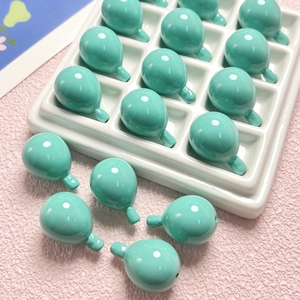 Χάντρες αερόστατο σε μπλε Tiffany για DIY κοσμήματα και αλυσίδες κινητών τηλεφώνων