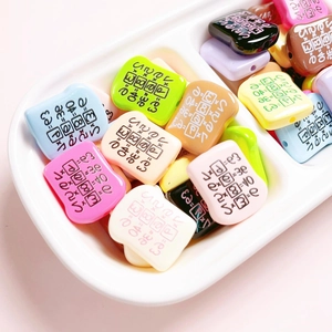 Colorful Doraemon memory bread charms for DIY jewelry making and phone strap beads