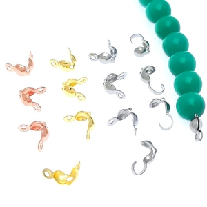 Chiusure per gioielli fai da te in oro, argento e oro rosa per bracciali e collane