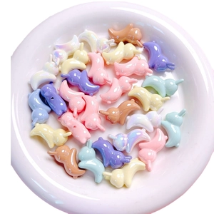 Gekleurde acryl konijnenkralen met parelmoerglans voor DIY-sieraden en telefoonkettingen