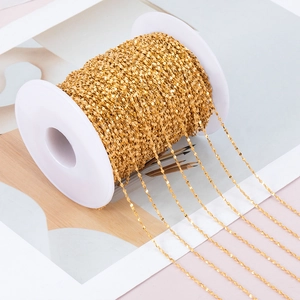Roestvrij Staal Gipskruid Ketting Verguld DIY Halsketting Armband Sieraden Accessoires Goud Zilver Handgemaakte Sieraden