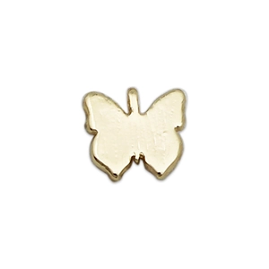 Polished 18K gold plated dragonfly butterfly pendant charm for DIY jewelry necklace
