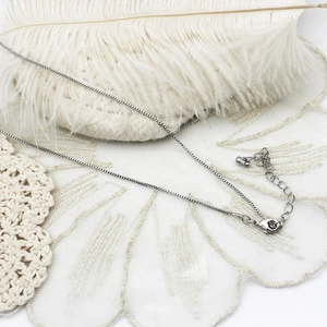 Catena per Collana in Rame Placcato Oro 18K Accessori per Gioielli Fai da Te Catena a Scatola Serpente O Croce per Donna