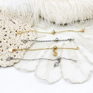 Verstelbare 18K goud en zilver verlengkettingen voor DIY sieraden maken accessoires