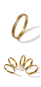 Dettagli dei bracciali in acciaio inossidabile placcato oro 18K con zirconi e farfalla