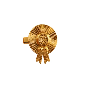 Vintage Gold Plated Stainless Steel Straw Hat Starfish Hair Clips Fashion Artificial Pearl Sea Star Side Fringe Clip Headwear For Women