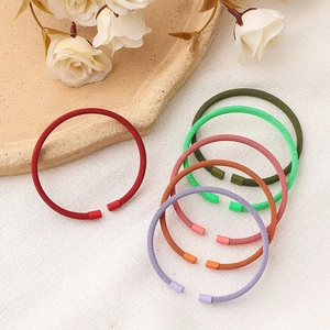 Minimalist flexible mesh steel wire bangle bracelets in six vibrant woven texture colors