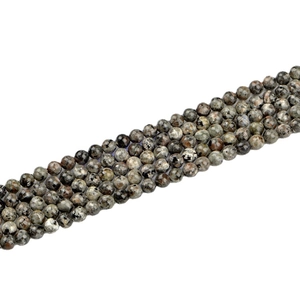Perle rotonde in pietra fiammeggiante naturale da 8mm per creazione di gioielli fai-da-te