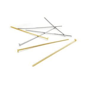 Chiodini a T a Testa Piatta in Acciaio Inossidabile Connettori per Creazione Gioielli per Orecchini Accessori Capelli DIY Oro Argento