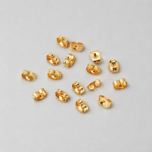 Stainless Steel Butterfly Earring Backs Square Earring Nuts DIY Jewelry Making Replacement Findings Earring Caps Accessories