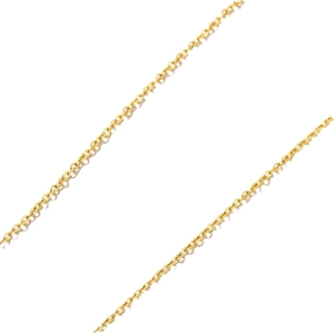 Polished gold titanium steel cable chain necklace for DIY jewelry making accessories