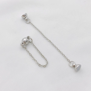 14K gold filled magnetic ball clasp connector for bracelets and necklaces diy jewelry