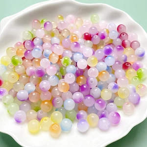 8mm mat gekleurde glazen kralen voor het zelf maken van sieraden en armbanden DIY