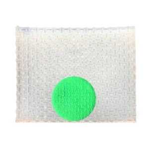 Silicone fondant mold with grid texture and green mark for cookie and clay crafting