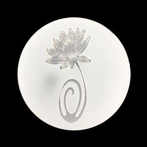 Round Lotus Flower Silicone Mold For DIY Resin Jewelry Making Cake Decoration Fondant Clay Pastry Craft Baking Mold