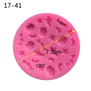 Stampo in silicone rosa per Halloween con zucca e pipistrello per decorazioni dolci