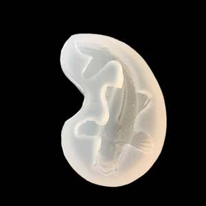 3D koi fish silicone mold for resin casting and crystal glue DIY handmade crafts
