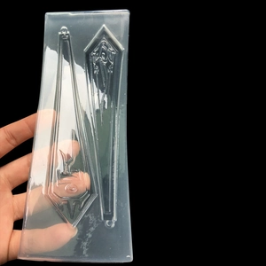 Ancient Chinese Style Token Silicone Mold DIY Resin Crafting Tool Translucent Talisman Pattern Ornament Mould For Jewelry Making