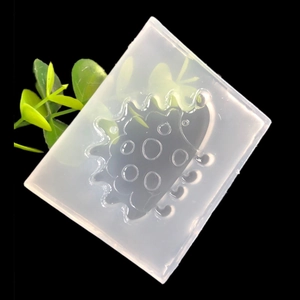Cute Hedgehog Silicone Mold Mirror Surface Crystal Epoxy Resin Animal Pendant DIY Handmade Jewelry Craft Hanging Decor Tool