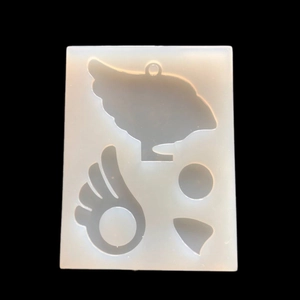 Bird Wings Silicone Mold For DIY Resin Casting Handmade Keychain Decoration Cute Flying Bird Wings Cake Fondant Mold