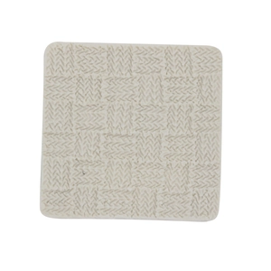 Knitted sweater texture fondant silicone mold for embossed cake decorating and baking