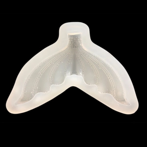 Translucent silicone mermaid tail mold for DIY fondant and crystal epoxy resin craft