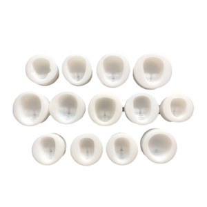 Set of 13 flexible silicone face molds for anime clay dolls and fondant DIY crafts