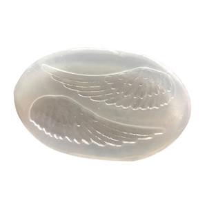 Silicone mold for DIY angel wing pendants and crafts with clear texture and relief
