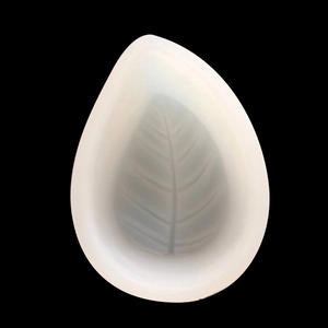 Blattstruktur Silikonform für Mousse-Kuchen und Schokolade in Tropfen-Blatt-Form Design