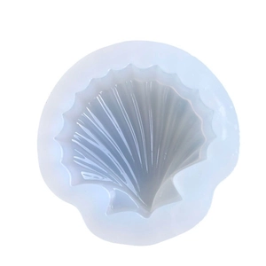 Moule en silicone transparent en forme de coquillage pour bijoux en résine et accessoires