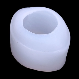 3D lemon fruit shape silicone mold for aromatherapy candles and mousse pudding desserts