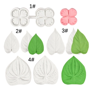 Stampo in Silicone per Texture di Foglie e Fiori di Fondente Strumento Venatore Realistico per Goffratura di Venature Floreali Torte