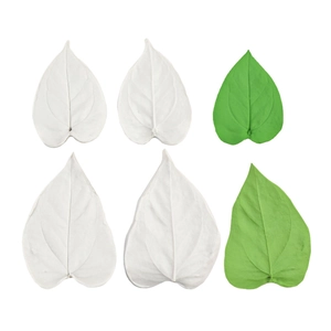 Set stampi in silicone a foglia per venature realistiche di fiori per torte