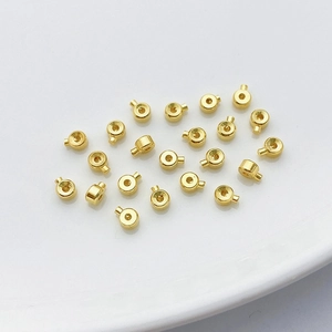 Polierte 14K Gold gefüllte Clip-Verschlüsse für DIY Schmuck Armbänder und Ketten