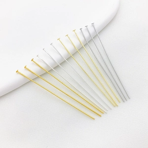14K Gold gefüllte T-Stifte und Flachkopfstifte für handgefertigten DIY-Schmuck