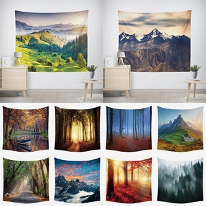 Tenture murale série forêt naturelle avec impression numérique HD pour décor maison