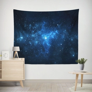 Starry sky galaxy wall tapestry for modern living room and bedroom wall decoration