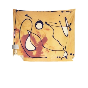 Modern geometric abstract line art tapestry for wall hanging and home decoration