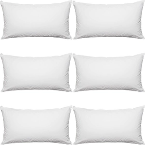 Super Soft Short Plush Rectangular Lumbar Pillowcase Minimalist Solid White Decorative Cushion Cover For Bedroom Living Room